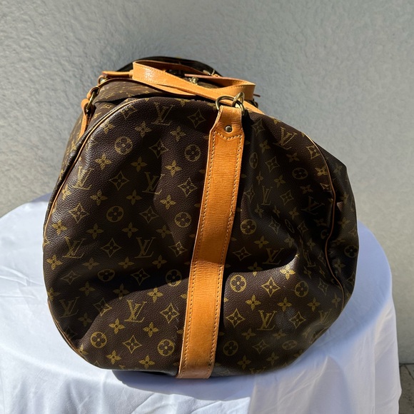 Louis Vuitton Monogram Sac Polochon 70 XL Keepall Bandouliere - Picture 2 of 12